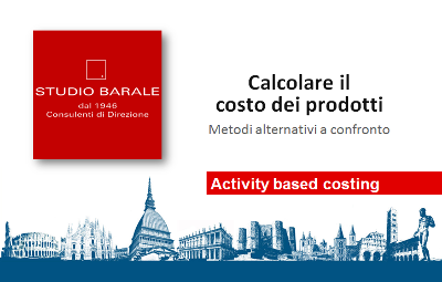 Consulenza contabilità industriale, Activity based costing