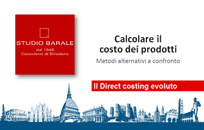 Consulenza contabilità industriale, direct costing evoluto