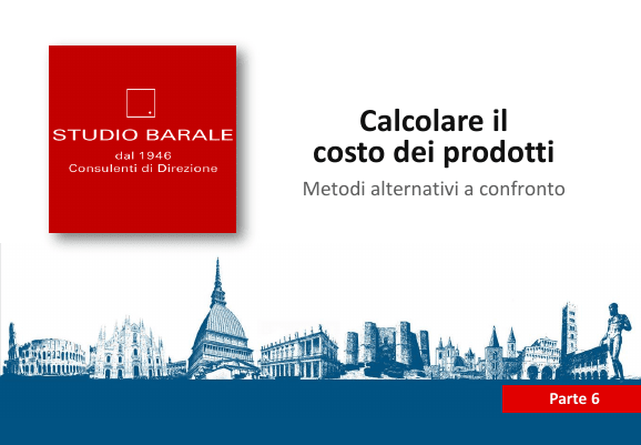 Copertina di Costo dei prodotti