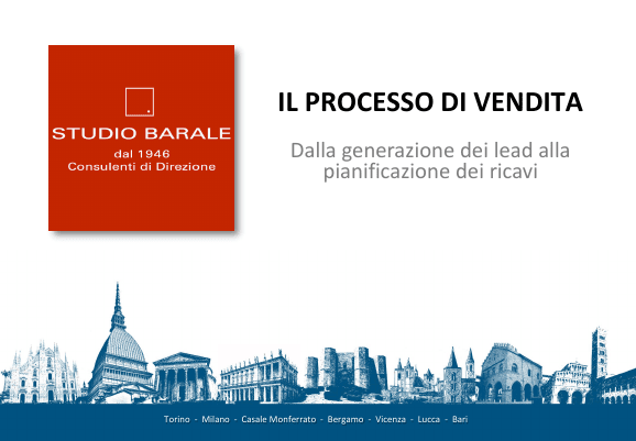 Copertina di Il processo di vendita