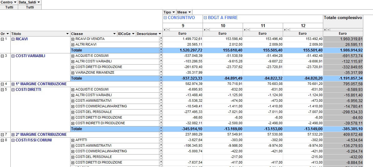 software budget economico